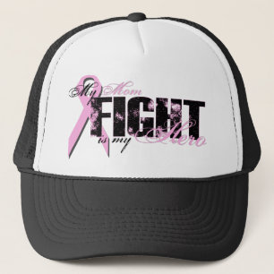 Casquette Héros de maman - cancer du sein de combat