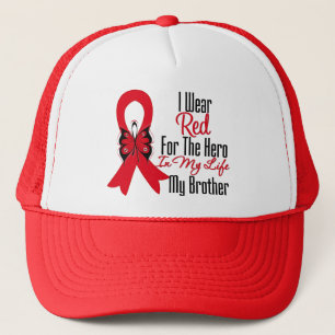 Casquette Héros de ruban de Cancer de sang dans ma vie mon