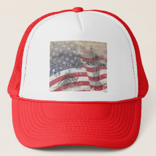 Casquette Héros des Etats-Unis fiers d'être un Américain