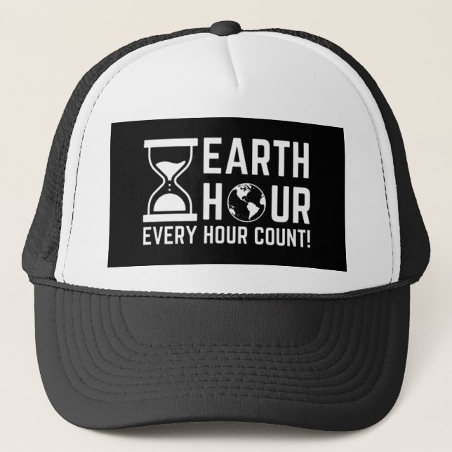 Casquette Heure de la Terre (Devant)