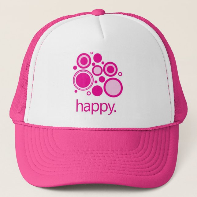 Casquette heureux (Devant)