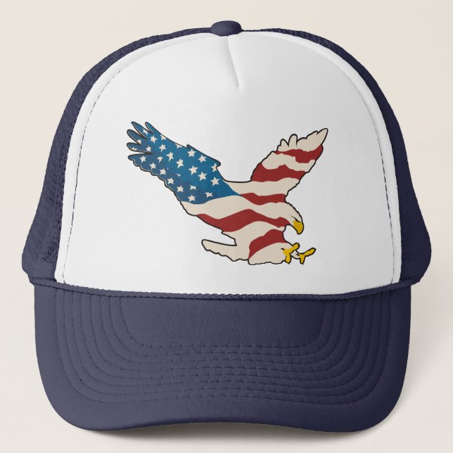 Casquette HEUREUX 4 juillet (Devant)
