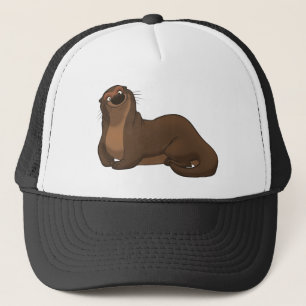 Casquette heureux de loutre