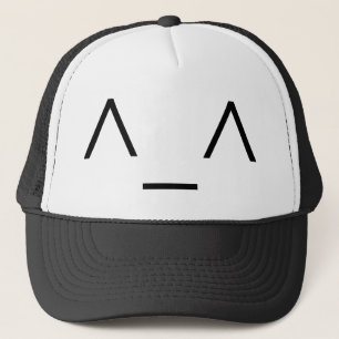 Casquette heureux d'émoticône de ^_^