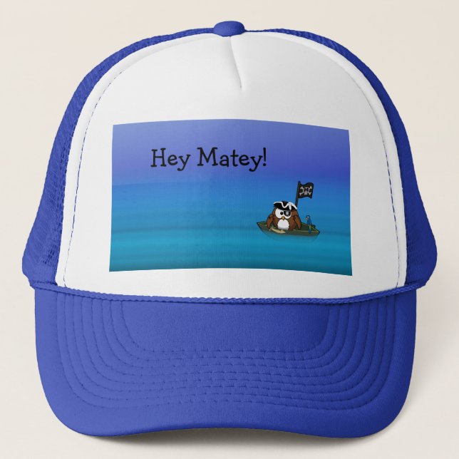 Casquette hibou pirate - accessoires de mode (Devant)