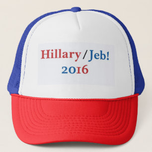 Casquette Hillary/casquette 2016 de Jeb