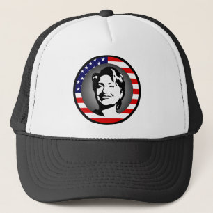 Casquette hillary Clinton : nous drapeau :