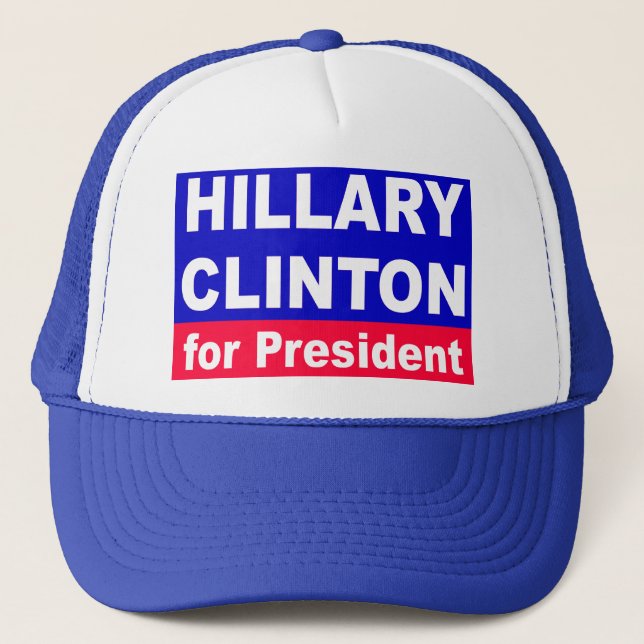 Casquette Hillary Clinton pour le président (Devant)