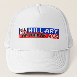 Casquette Hillary pour la prison 2016 !
