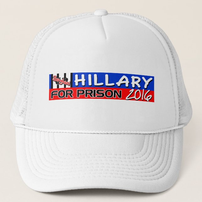 Casquette Hillary pour la prison 2016 ! (Devant)