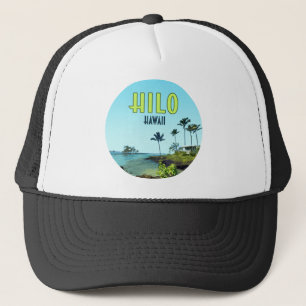 Casquette Hilo Big Island Hawaii Beach Vintage