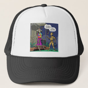 Casquette Hippie Crash Test Drôle