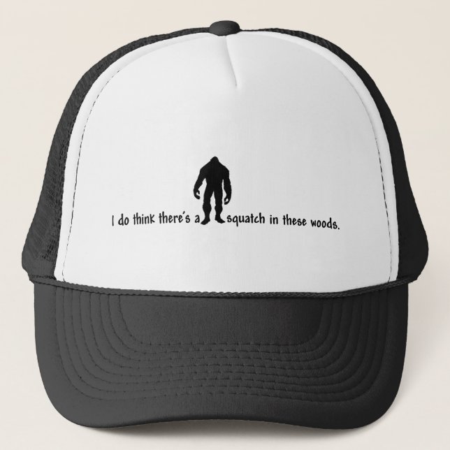 Casquette Hippie SQUATCH EN CES BOIS - conclusion de Bigfoot (Devant)