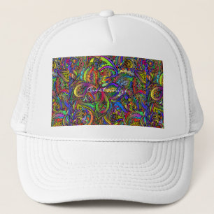 Casquette Hippie Super Psychedelic Design Thunder_Cove