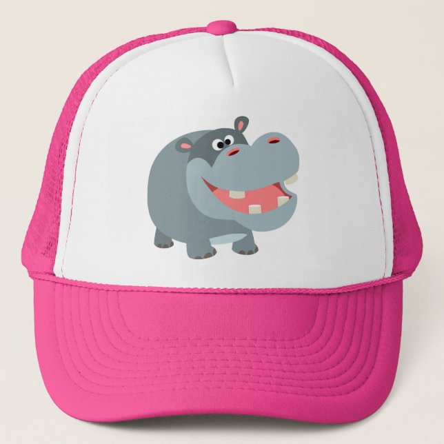 Casquette hippo joli et souriant (Devant)