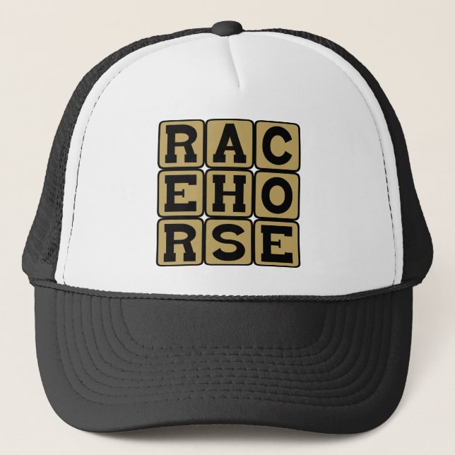 Casquette Hippocampe, Athlète équestre (Devant)