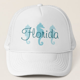 Casquette Hippocampes Bleus Œuf de Merle Floride