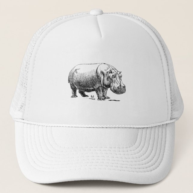 Casquette Hippopotame (Devant)