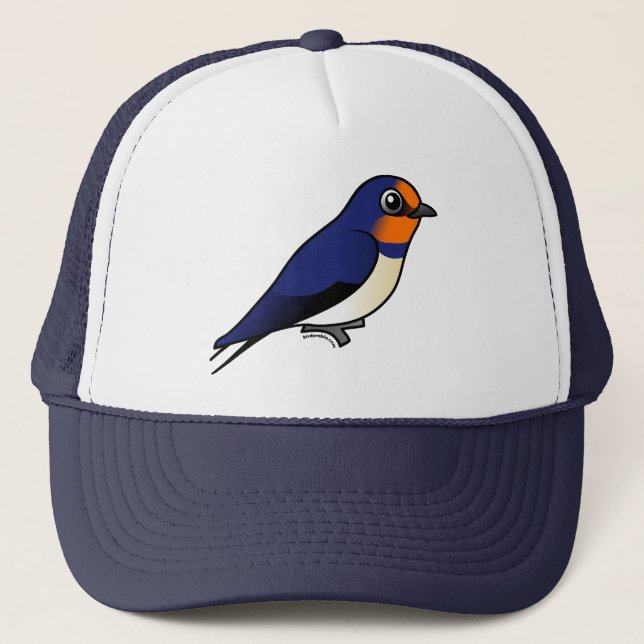 Casquette Hirondelle de grange mignonne (Devant)