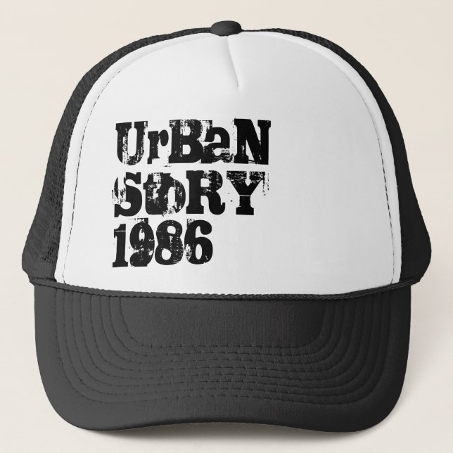 Casquette Histoire urbaine 1986 (Devant)