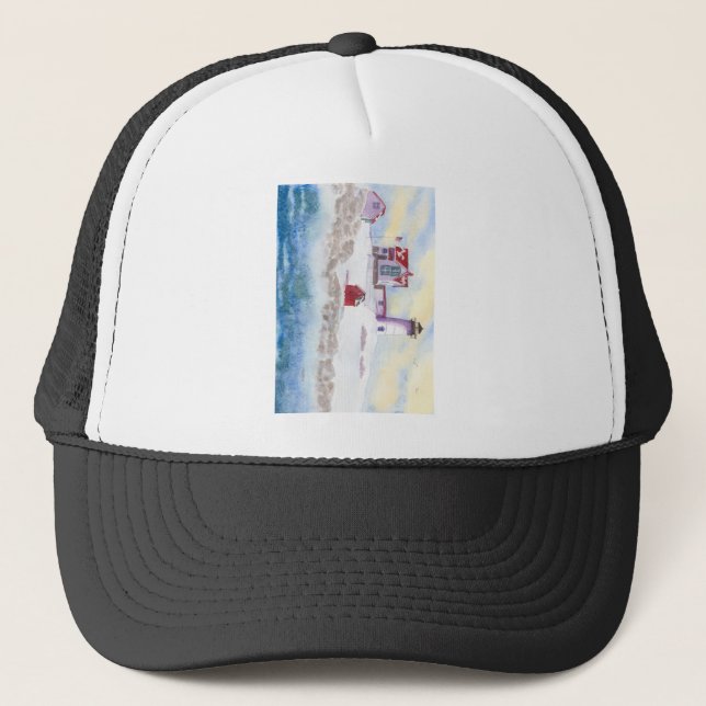 Casquette hiver à Nubble LIghthouse dans le Maine (Devant)