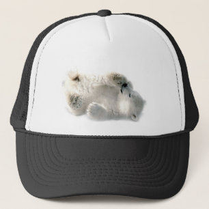 Casquette Hiver congelé arctique animal mignon de CUB d'ours