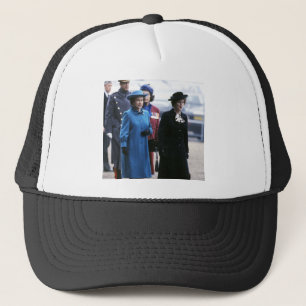 Casquette HM Queen Elizabeth II-Margaret Thatcher