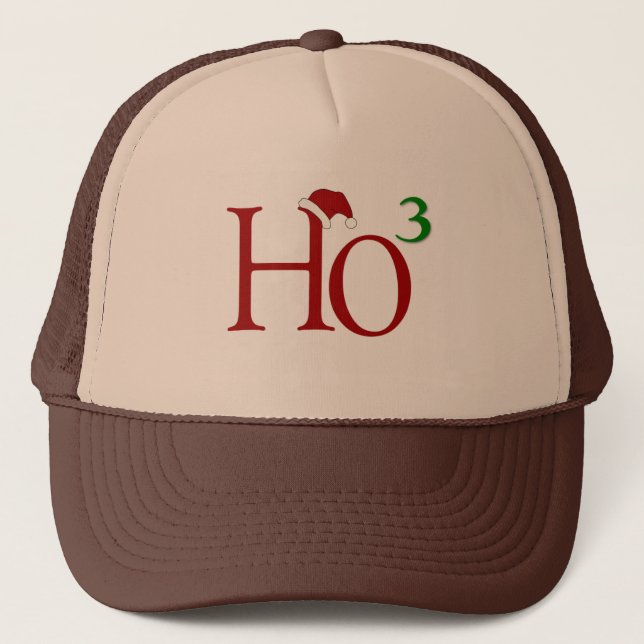 Casquette Ho Ho Ho (Devant)