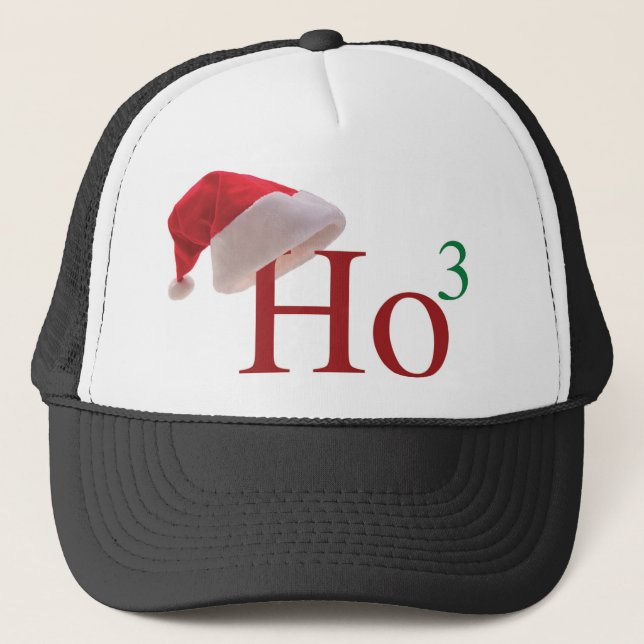 Casquette Ho Ho Ho Joyeux Noël (Devant)