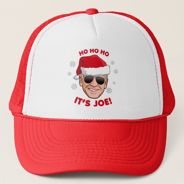 CASQUETTE HO HO OH, C'EST JOE (Devant)