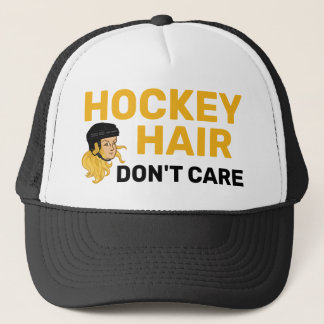 Casquette Hockey Hair ne se soucient pas Blonde Hair Trucker