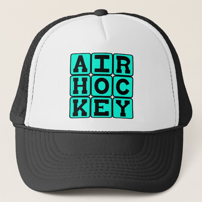Casquette Hockey sur air, jeu de table (Devant)