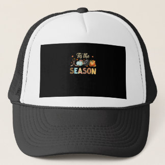Casquette Hockey Tis Saison Citrouille Automne Automne Thank