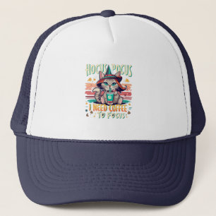 Casquette Hocus Focus - J'ai besoin de café pour me concentr