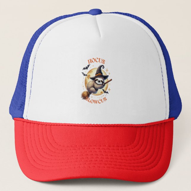 Casquette Hocus Slowcus Sorcière Paresseux (Devant)