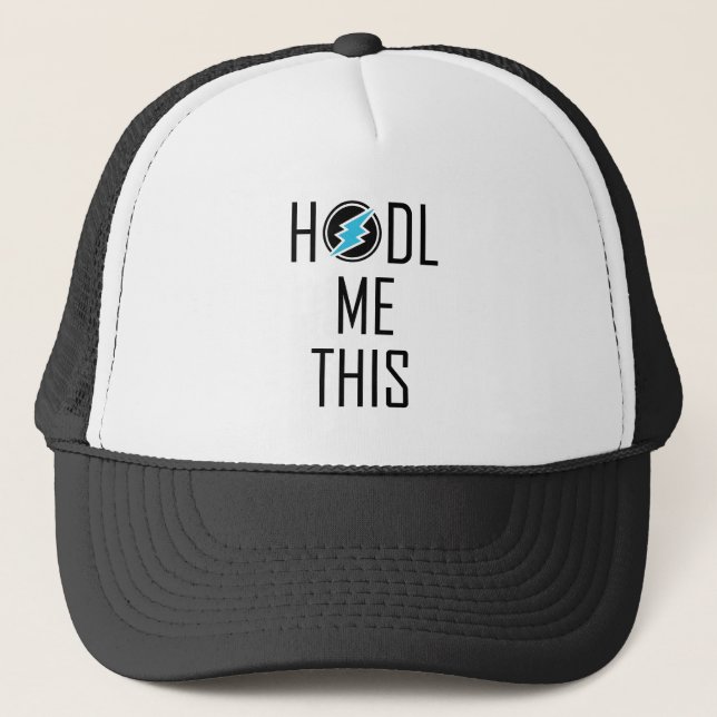 Casquette Hodl d'Electroneum je ceci (Devant)