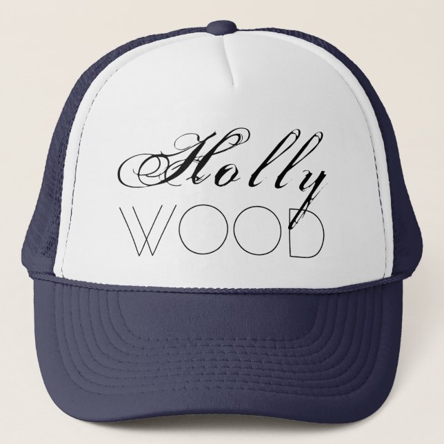 Casquette Hollywood chic personnalisable (Devant)