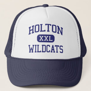 Casquette Holton - chats sauvages - lycée - Holton le Kansas
