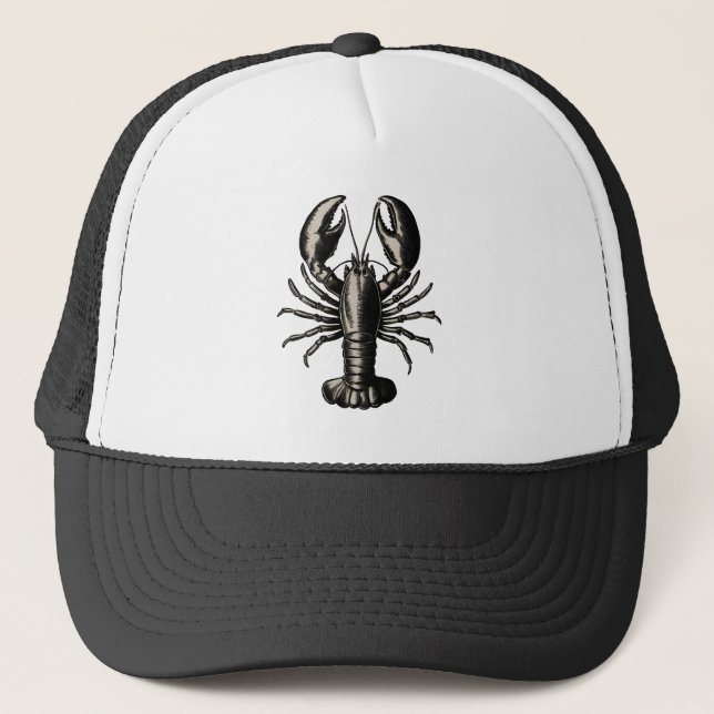 Casquette Homard vintage tendance (Devant)