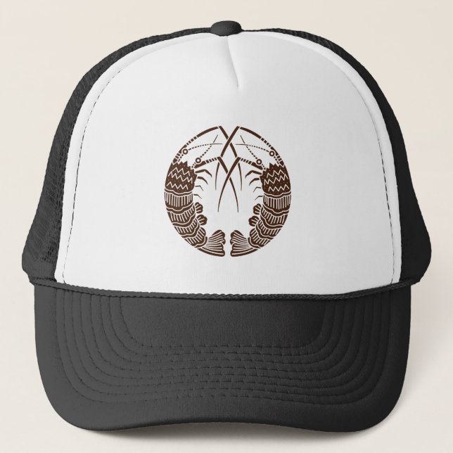 Casquette Homards épineux face à face (Devant)