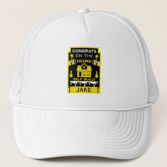 Casquette Home Self Build Félicitations (Devant)