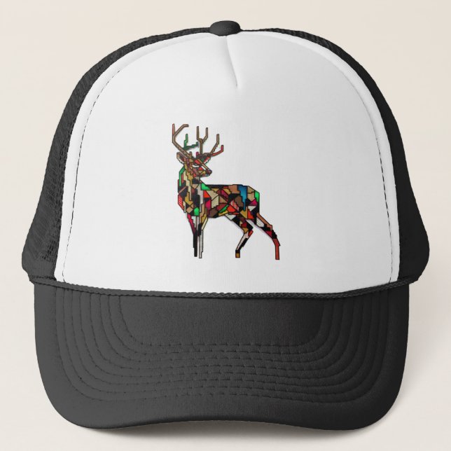CASQUETTE HOMMAGE AUX CERFS COMMUNS (Devant)
