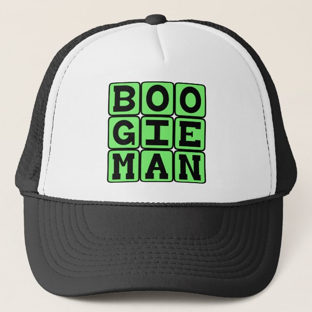 Casquette Homme de Bogie, Type Effrayant (Devant)