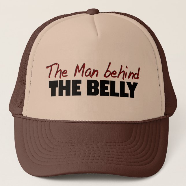 Casquette Homme derrière le ventre (Devant)