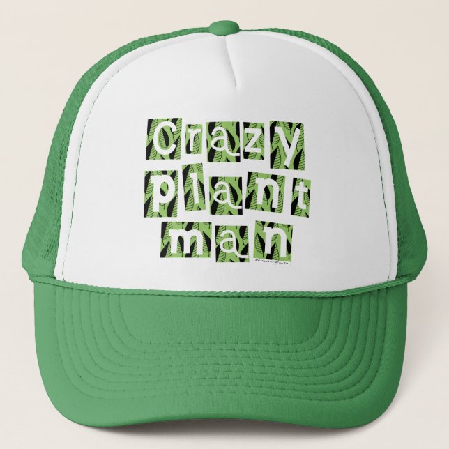 Casquette Homme fol de plante (Devant)