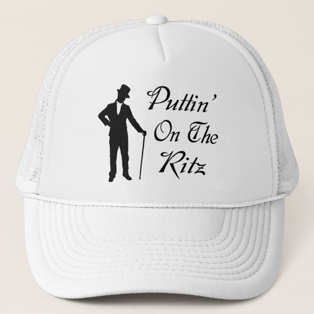 Casquette Homme pimpant Puttin sur le Ritz (Devant)