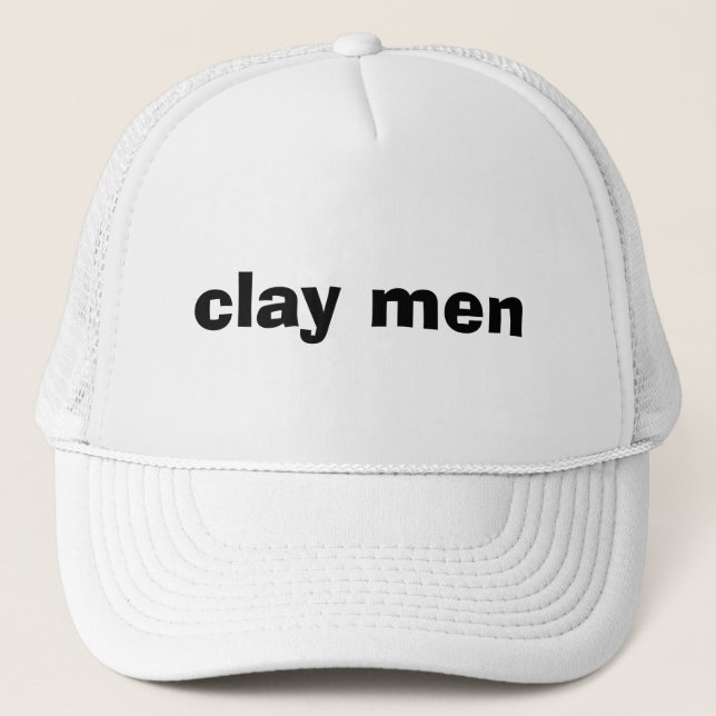 Casquette hommes d'argile (Devant)