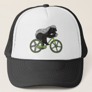 Casquette Honey Badger Cycling Funny Badass Humour de vélo 