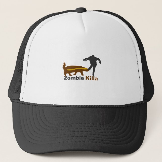 Casquette Honey Badger Zombie Killa (Devant)