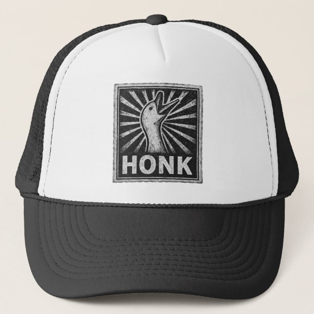Casquette Honk Goose Funny Duck Chicken Mème (Devant)